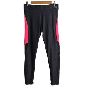 PINK Victoria's Secret Ultimate Black Pink Leggings Pants Size L